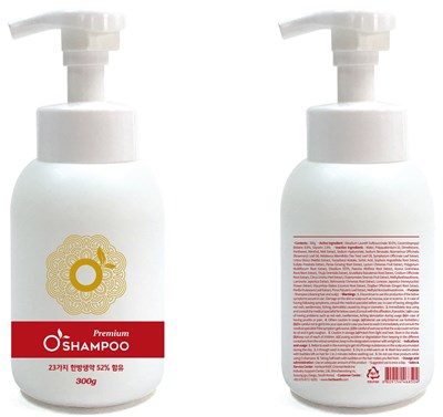 Image of bottle - o shampoo premium bottle